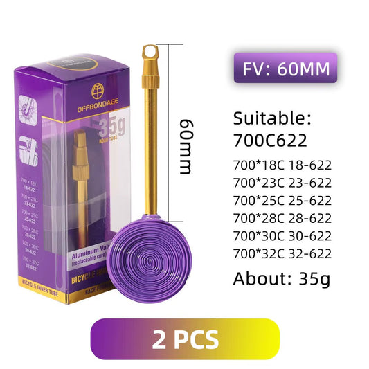 Road Bicycle Tube - Aluminum 